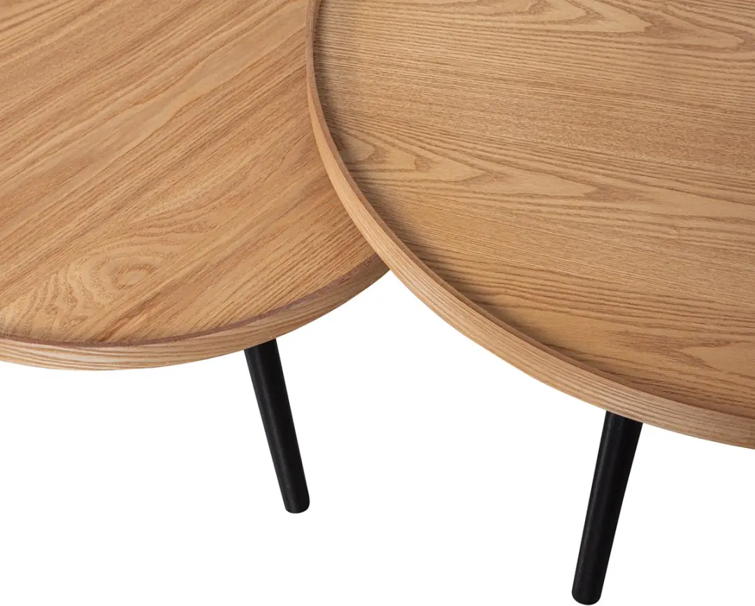 WOOOD Mesa Bijzettafel 60cm - Naturel - afbeelding 3 van 6