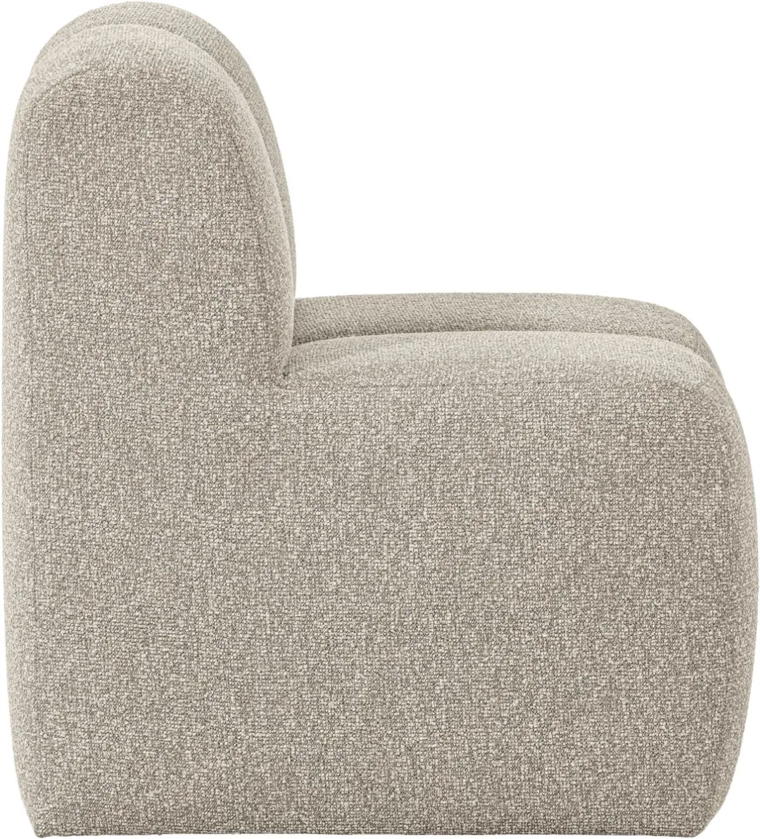 WOOOD Mojo Eetkamerbank 84cm - Beige Melange - afbeelding 6 van 6