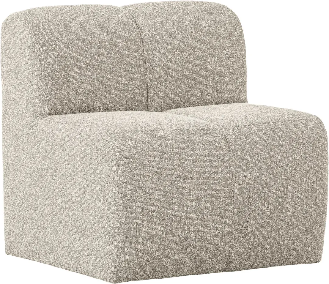 WOOOD Mojo Eetkamerbank 84cm - Beige Melange