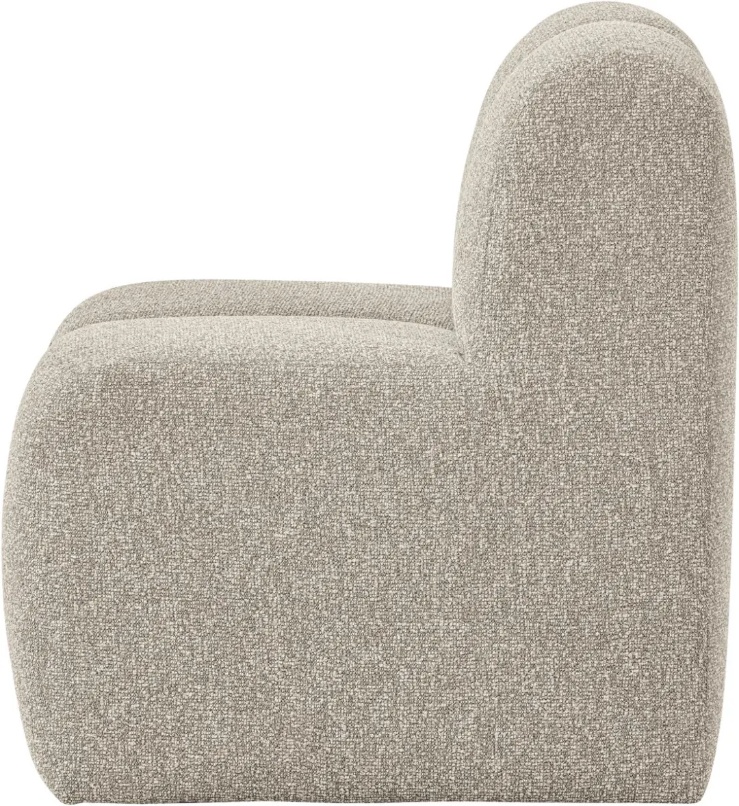 WOOOD Mojo Eetkamerbank 84cm - Beige Melange - afbeelding 3 van 6