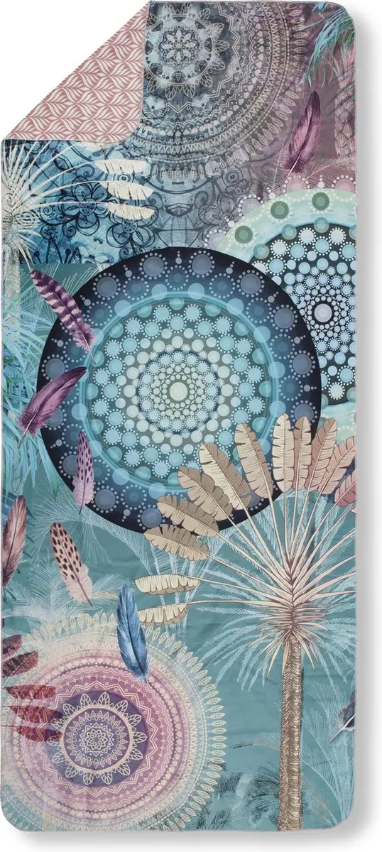 HIP Yoga / Reishanddoek "mandala's en veren"