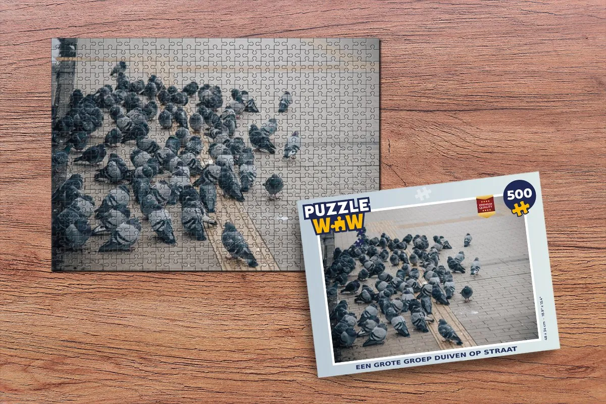 PuzzleWow Legpuzzel 500 Stuks Multicolor