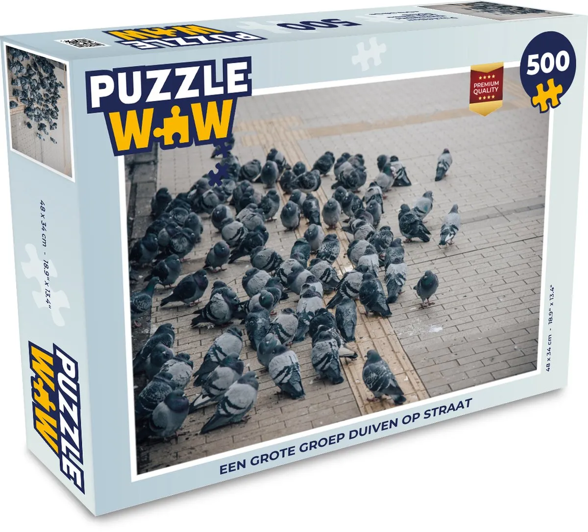PuzzleWow Legpuzzel 500 Stuks Multicolor