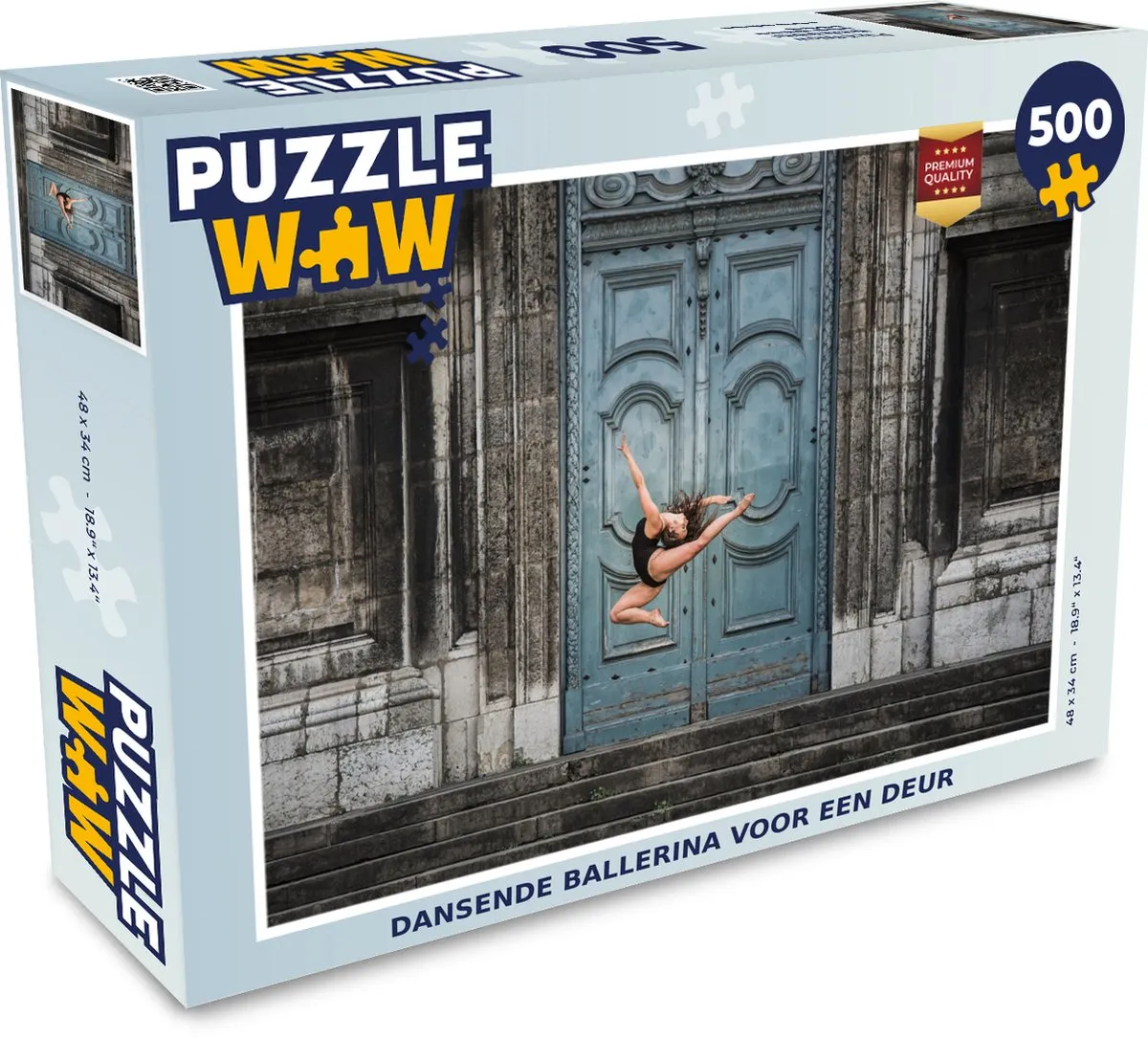 PuzzleWow Dansende Ballerina Legpuzzel 500 Stuks