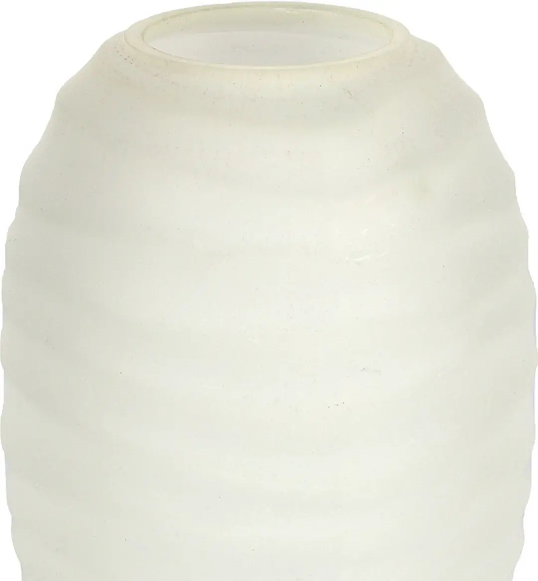 Countryfield Evita Vaas - 15x22cm - Wit - afbeelding 2 van 3