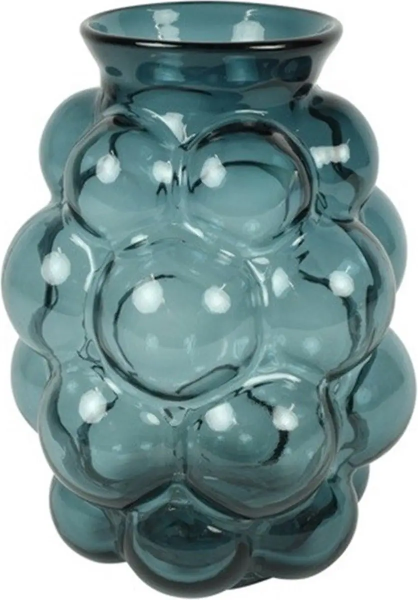 Countryfield Vaas Royal-Kim glas L21B21H30CM blauw