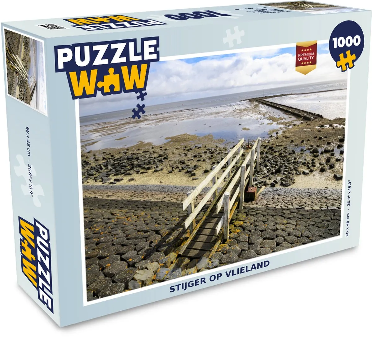 PuzzleWow Stijger op Vlieland Legpuzzel 1000 Stuks