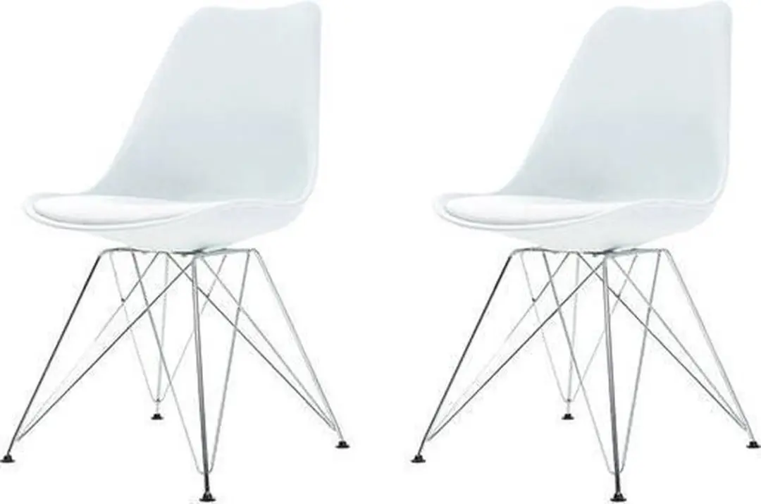 Essence Metal Stoel wit