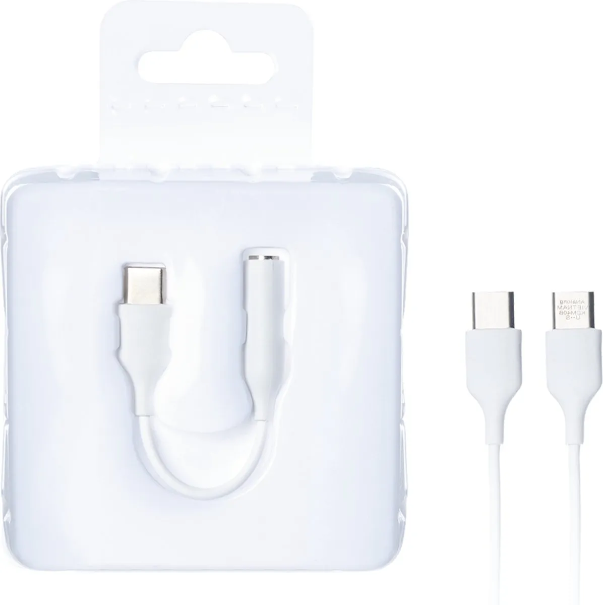 Samsung USB-C naar 3.5 mm Jack Adapter - Wit