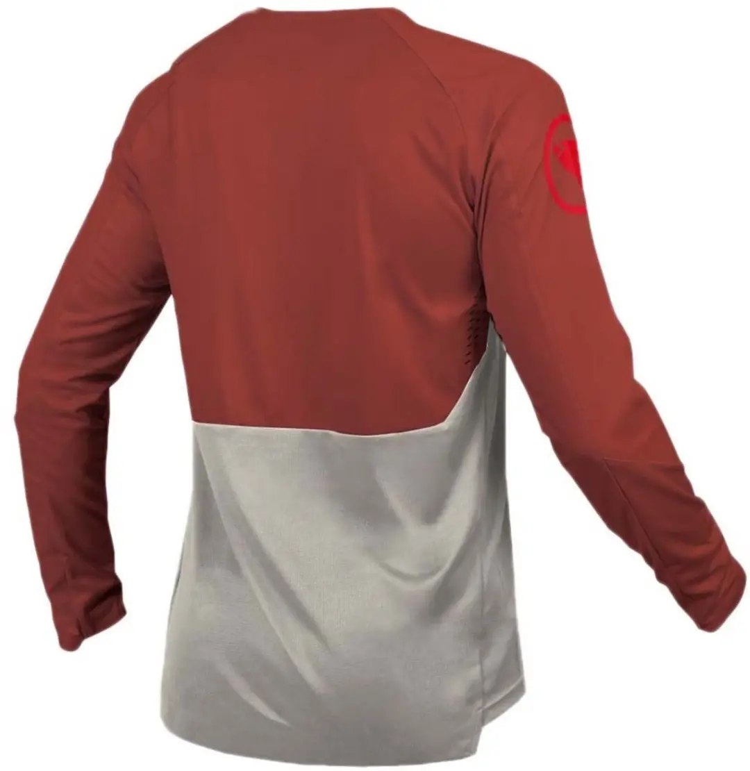 Endura MT500 Burner Langarm Trui - M - Brick - afbeelding 3 van 6