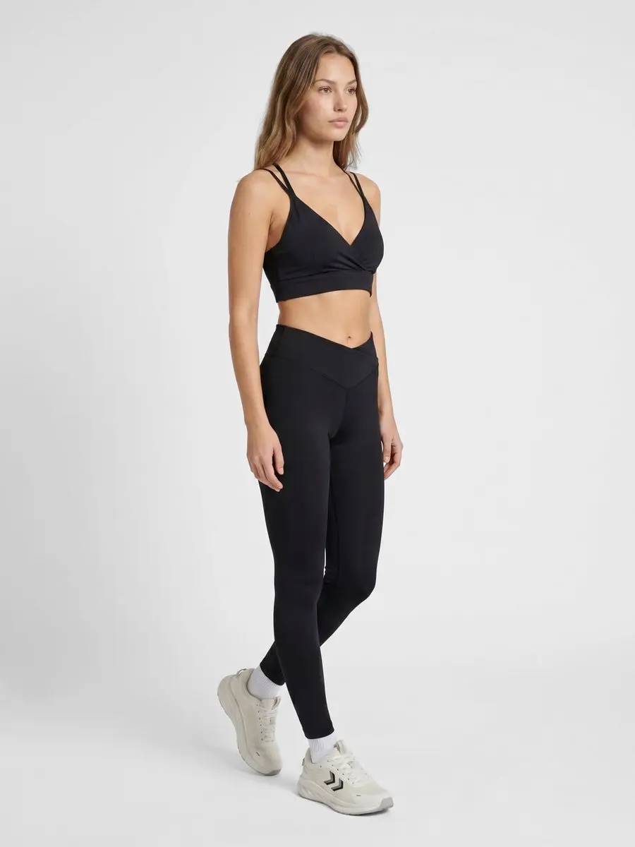 Hummel Wrap High Waist Legging - Zwart - afbeelding 6 van 6