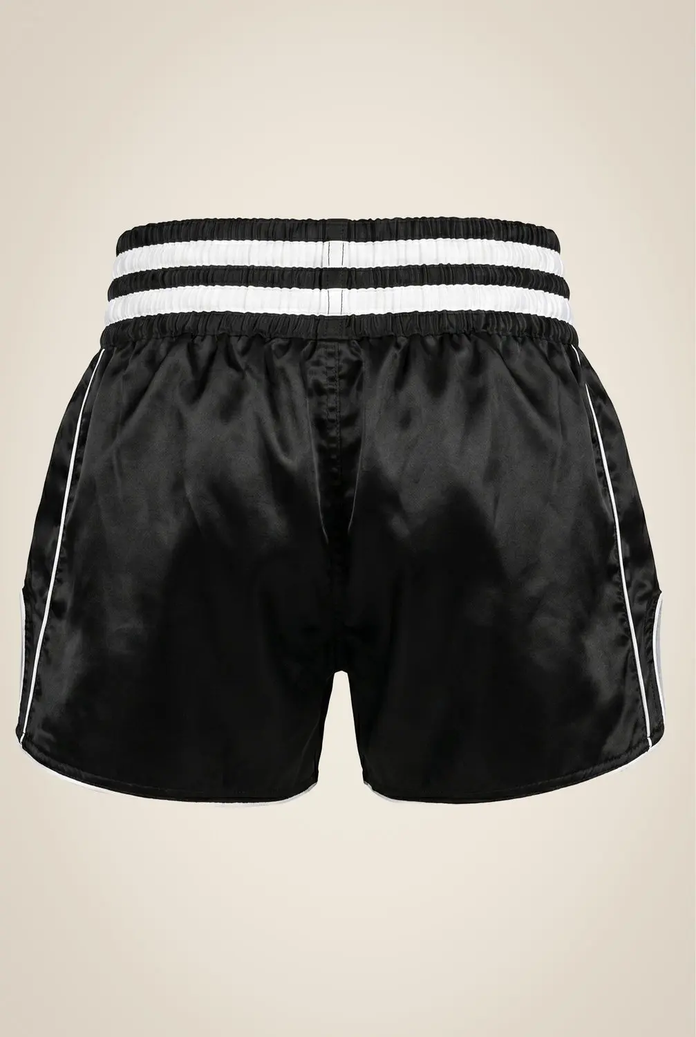 Gorilla Wear Tacoma Fighting Shorts M - Zwart/Wit - afbeelding 2 van 6