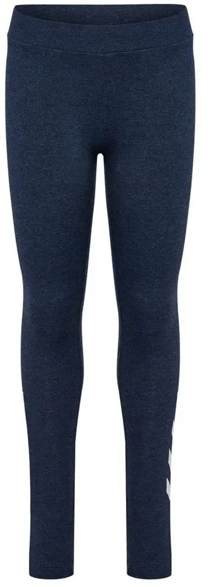 Hummel Kinder Leggings 229993 - Dress Blue Melange - afbeelding 6 van 6