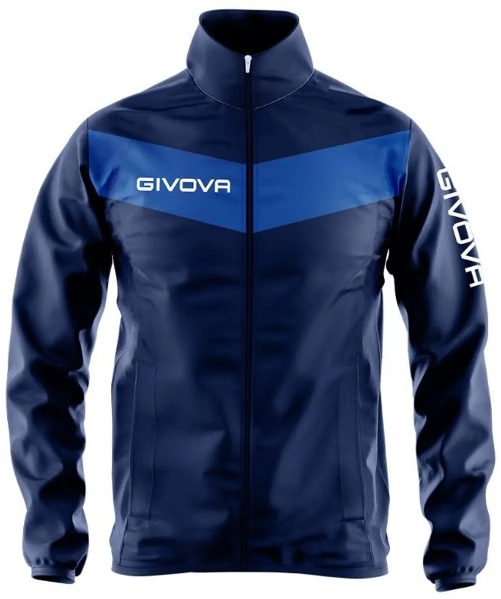 Givova Rain Sportjack Blauw - S - afbeelding 2 van 4
