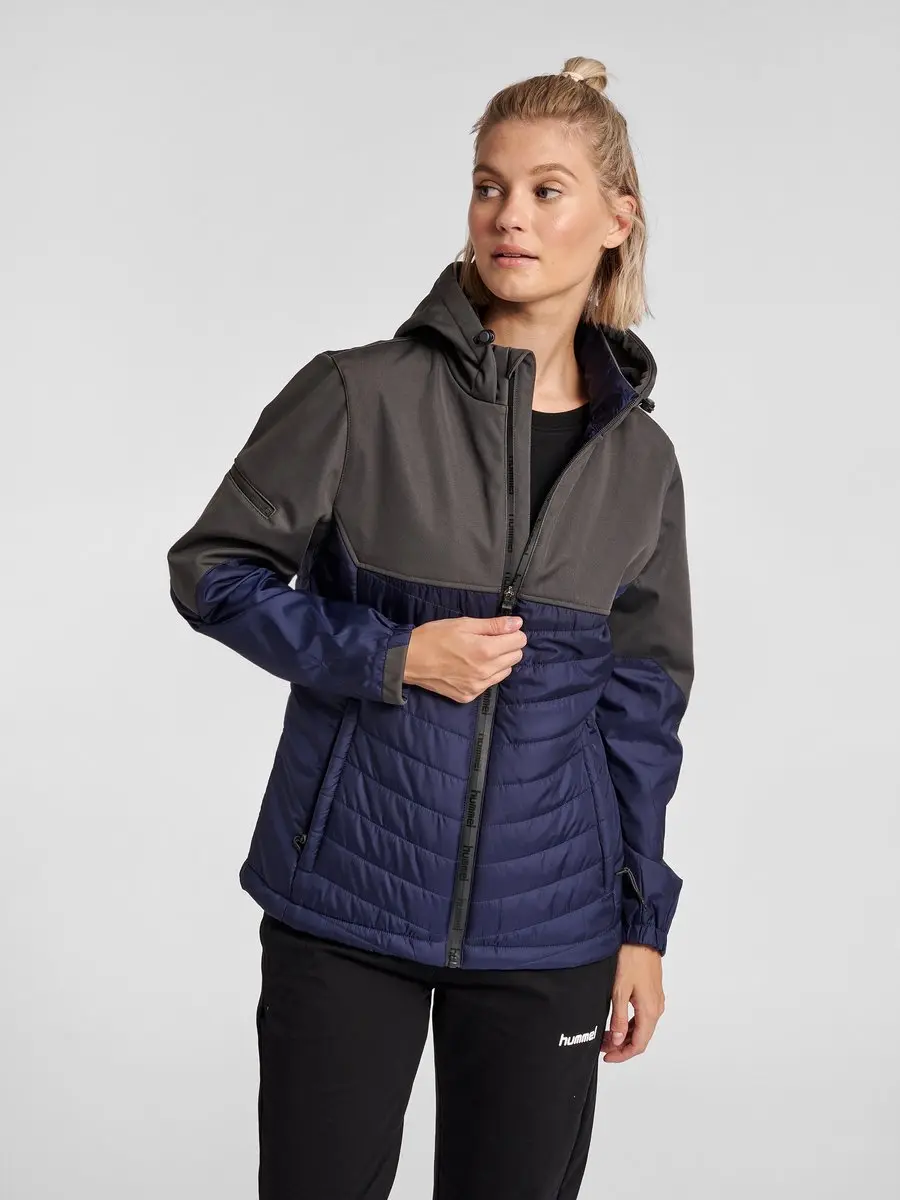 Hummel North Hybrid Damesjas - XL - Asphalt - afbeelding 5 van 6