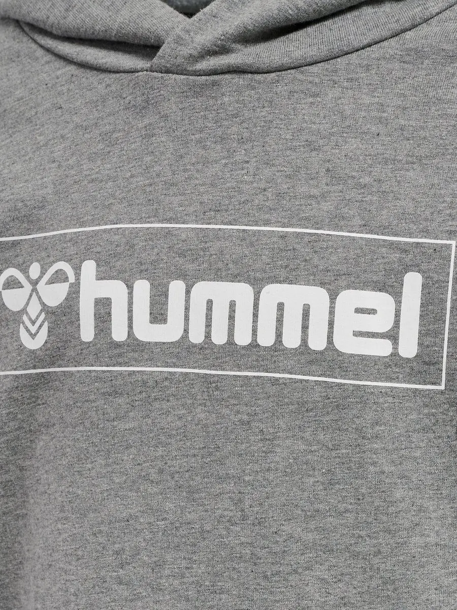 Hummel HmlBOX Kinderhoodie - Medium Melange - afbeelding 4 van 6