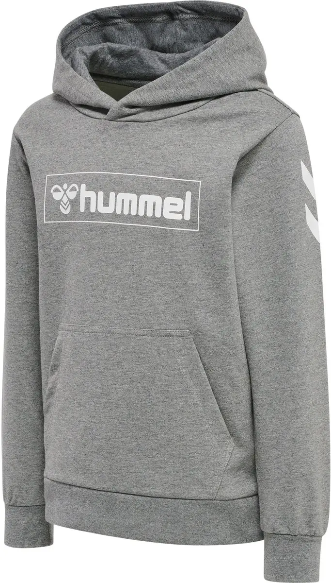 Hummel HmlBOX Kinderhoodie - Medium Melange - afbeelding 2 van 6