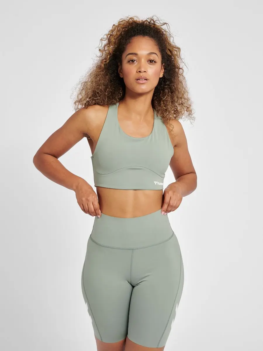 Hummel MT Grace Sportbeha - XS - Lily Pad - afbeelding 4 van 6