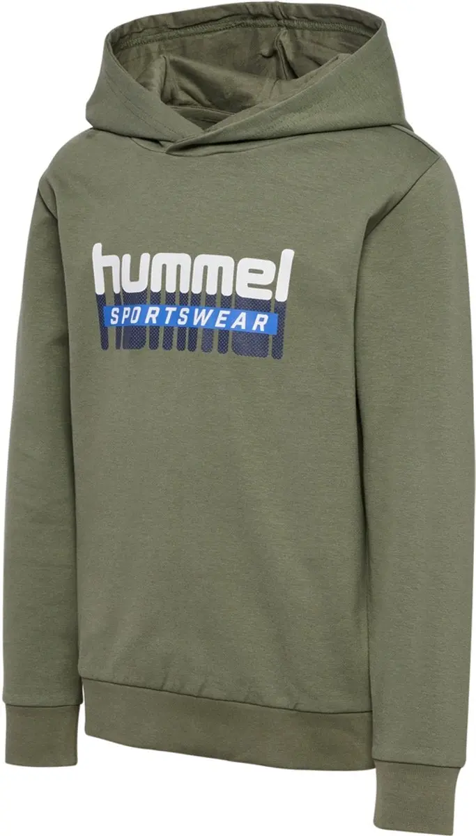 Hummel Tukas Hoodie Dusty Olive - afbeelding 6 van 6