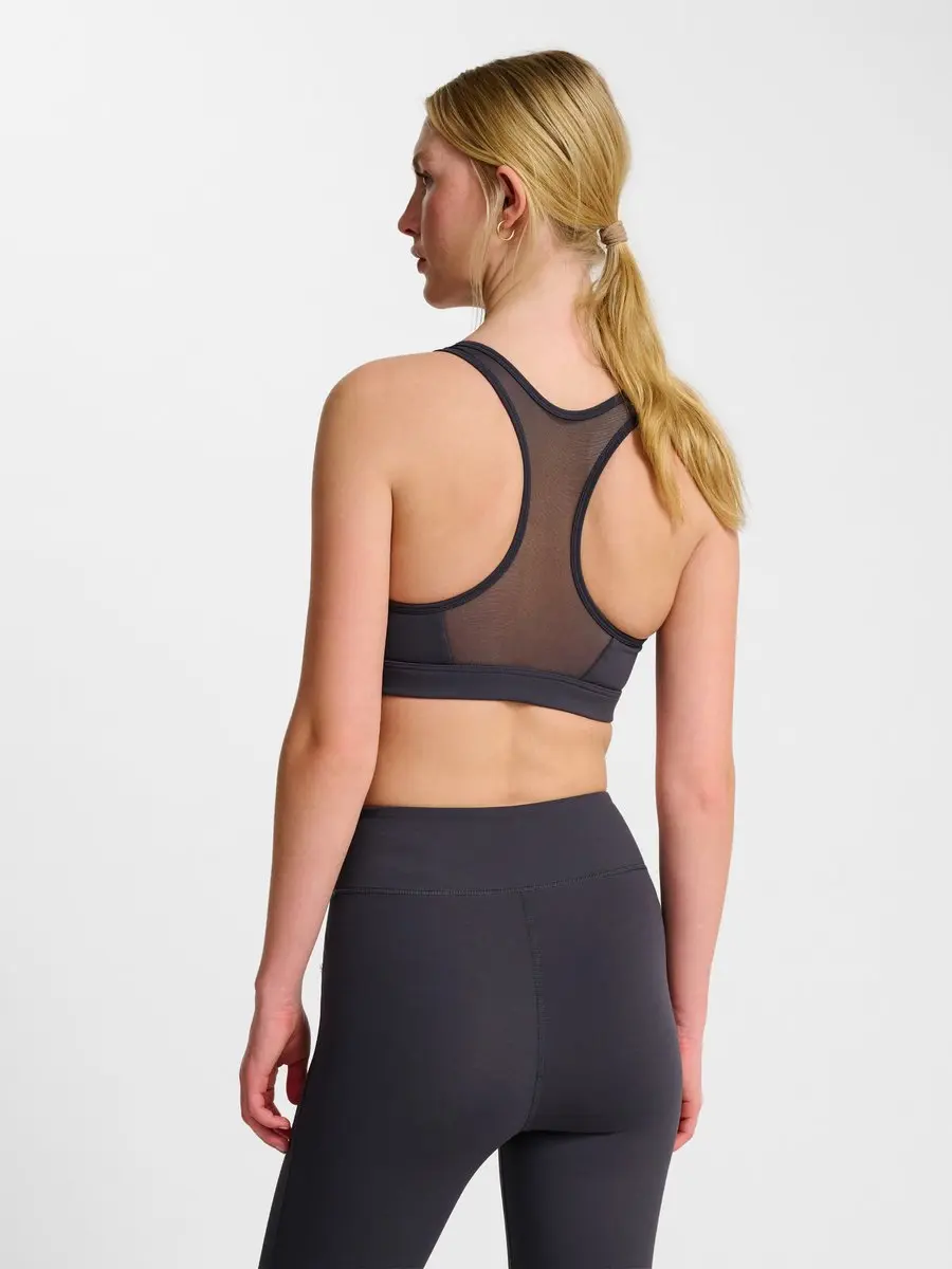Hummel Pulse Medium Support Bra XS - Grijs - afbeelding 6 van 6