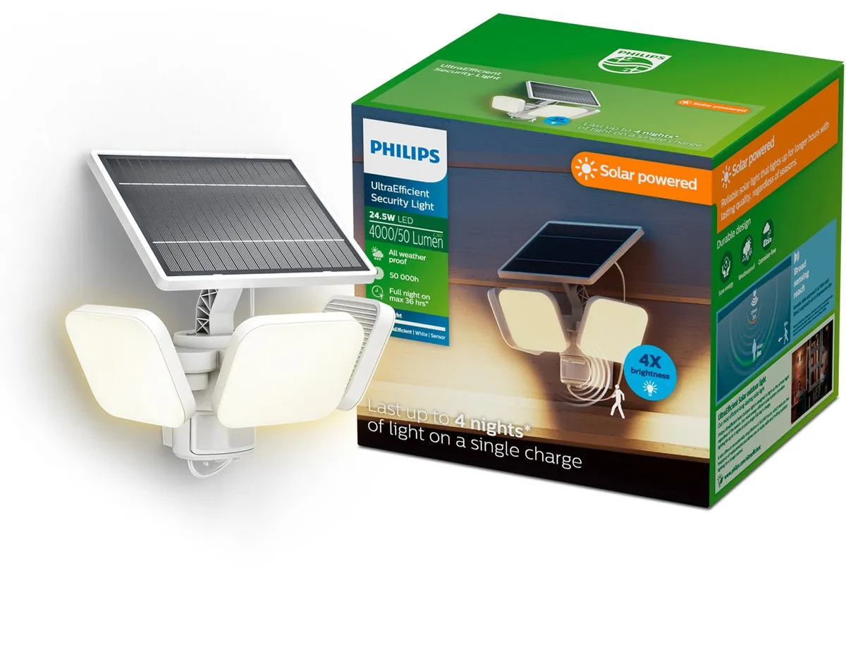 Philips UltraEfficient Zyren Wandlamp Solar