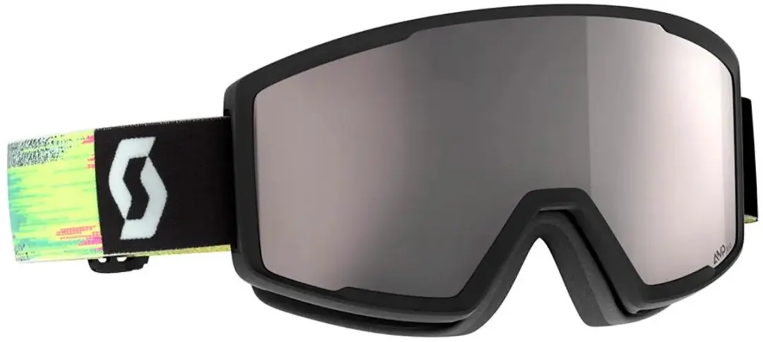 Scott Factor Pro Skibril CAT2 - Zwart/Geel - afbeelding 6 van 6