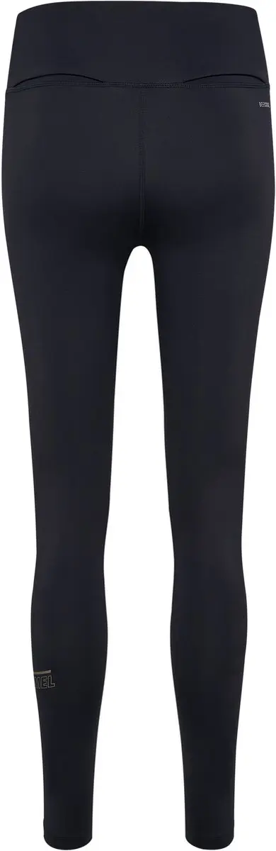 Hummel Hmlcourt Mid Waist Pocket Tights - XS - Lichtgrijs/Zwart - afbeelding 3 van 6