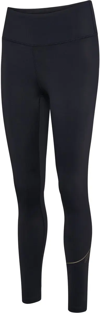 Hummel Hmlcourt Mid Waist Pocket Tights - XS - Lichtgrijs/Zwart - afbeelding 2 van 6