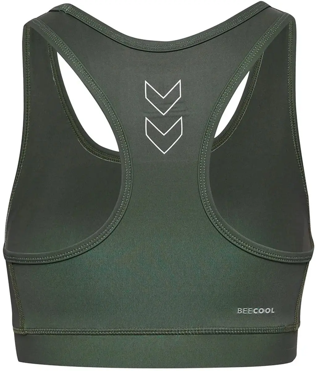 Hummel Te Fundamental Sport BH - Dames M Climbing Ivy - afbeelding 5 van 6