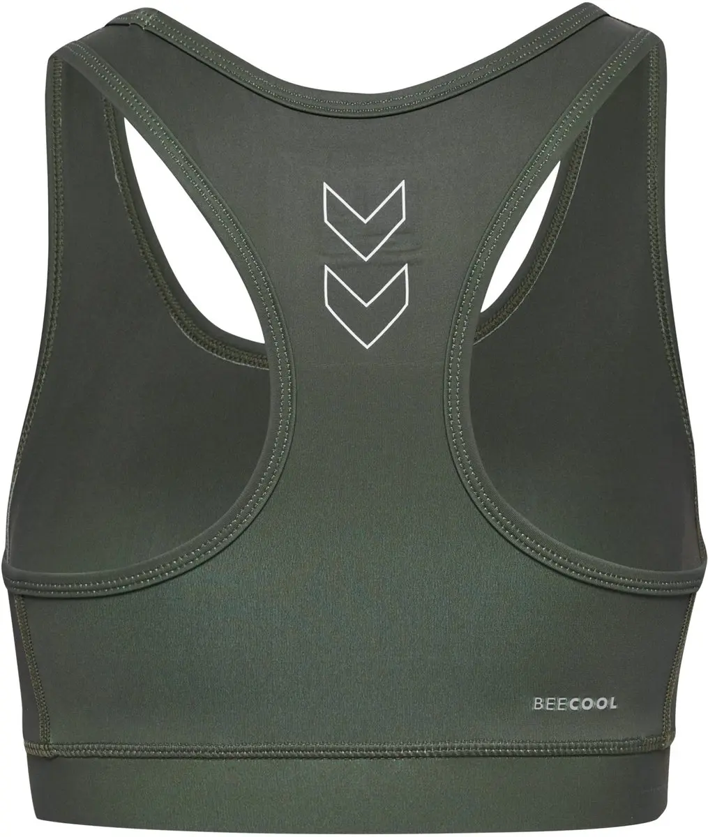 Hummel Te Fundamental Sport BH - Dames M Climbing Ivy - afbeelding 3 van 6
