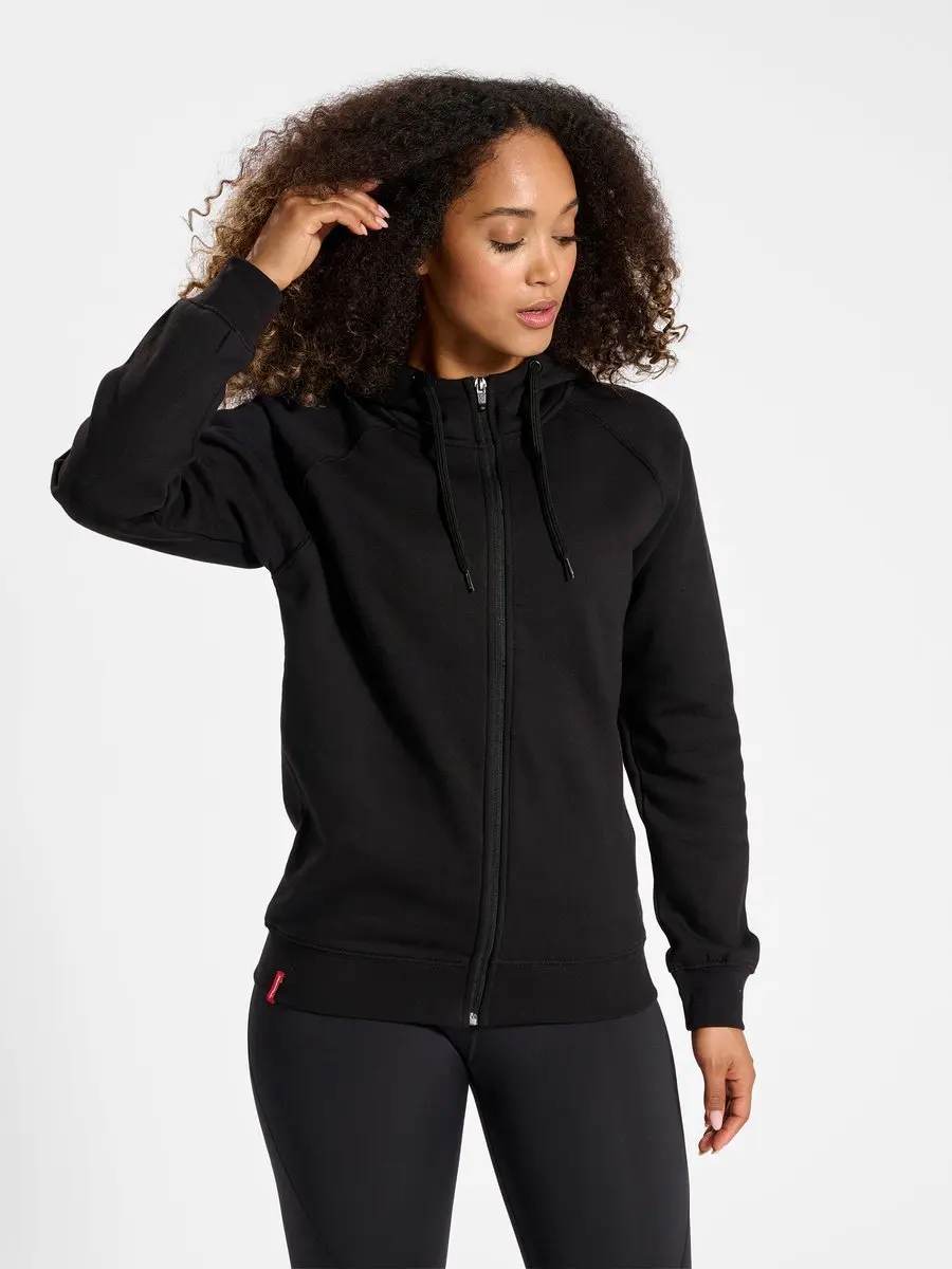 Hummel Red Classic Dameshoodie - Zwart - afbeelding 5 van 6