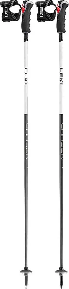 LEKI Carbon 14 3D Dames Sticks 110cm - Zwart/Wit - afbeelding 2 van 6