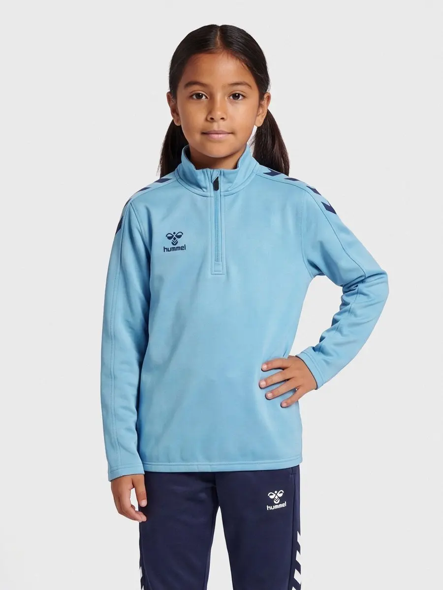 Hummel hmlCORE XK Kinder Sweatshirt - Blauw - afbeelding 5 van 6