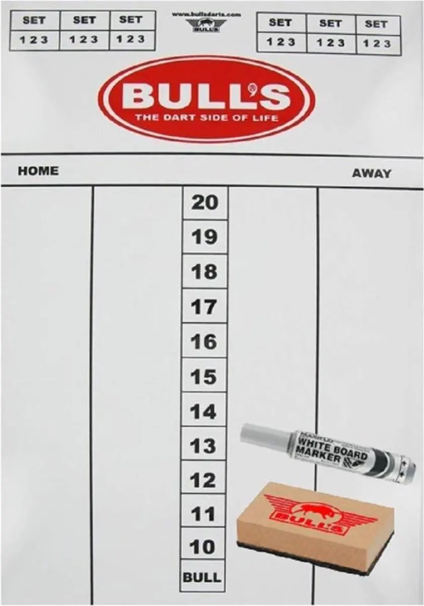 Bull's Scoreset Flex 35x25 - afbeelding 2 van 2