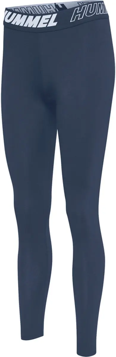 Hummel Maja Katoenen Legging - INSIGNIA BLUE - afbeelding 2 van 6
