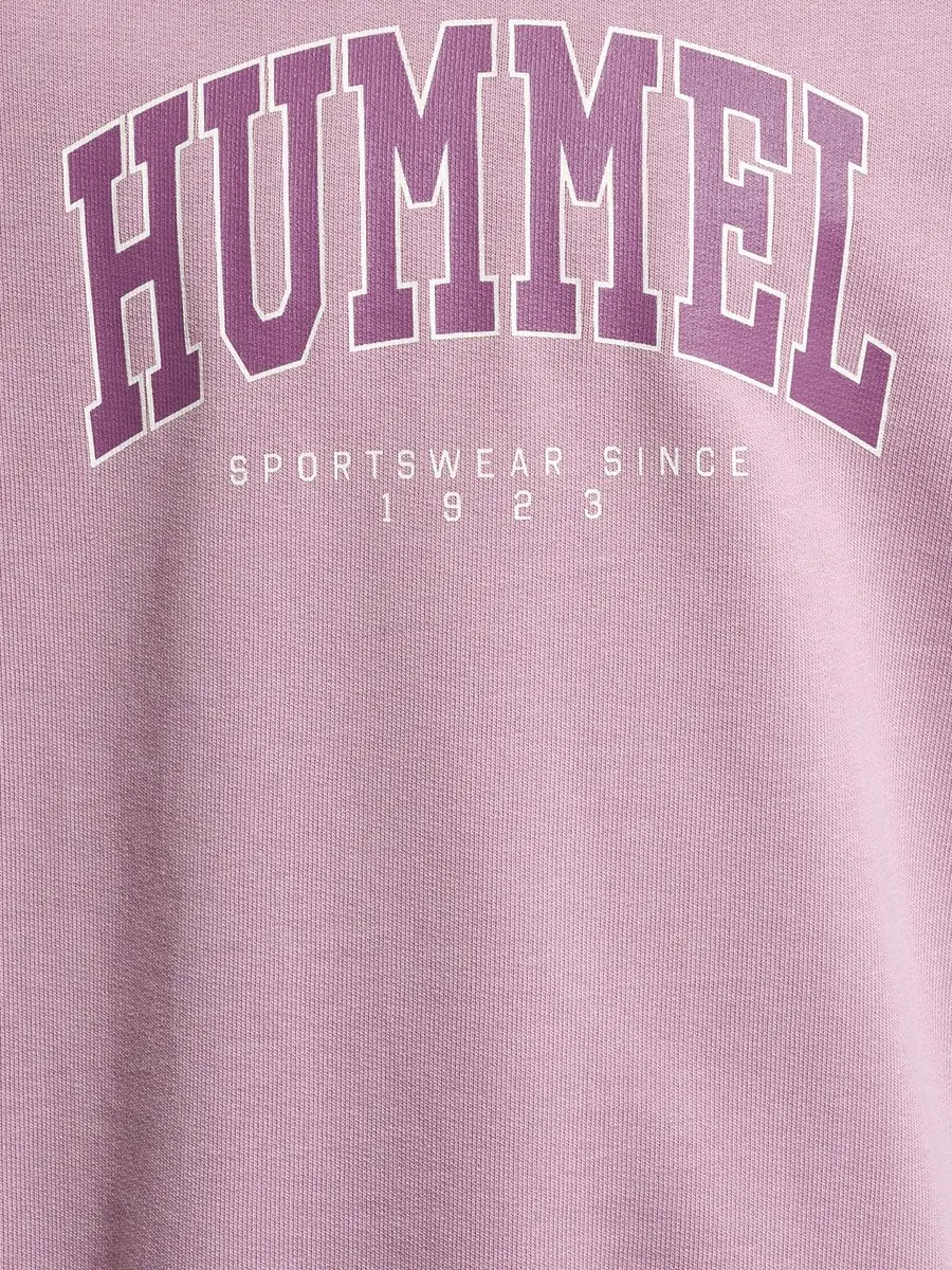 Hummel Fast Junior Sweatshirt 104 - Mauve Shadow - afbeelding 4 van 6