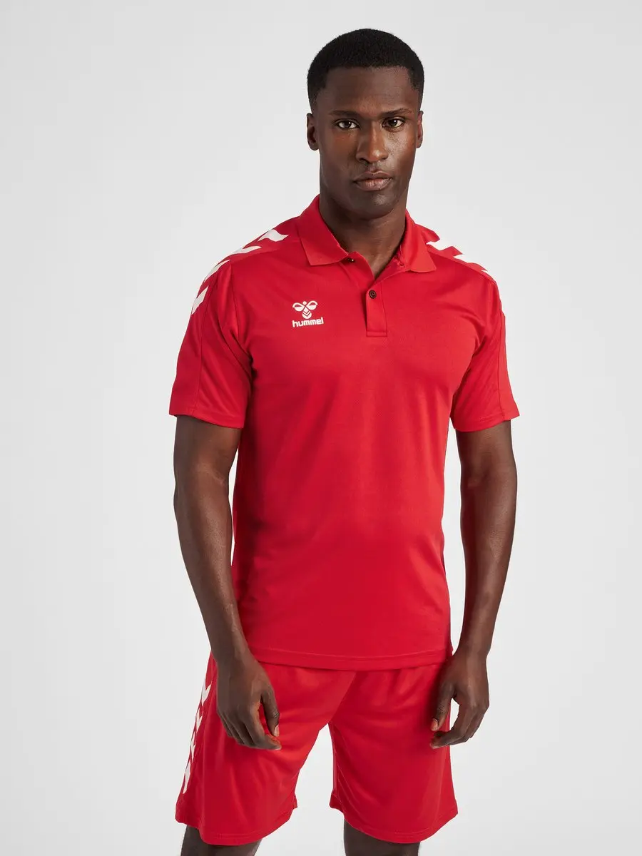 Hummel hmlCore XK Functional Polo - L - True Red - afbeelding 5 van 6