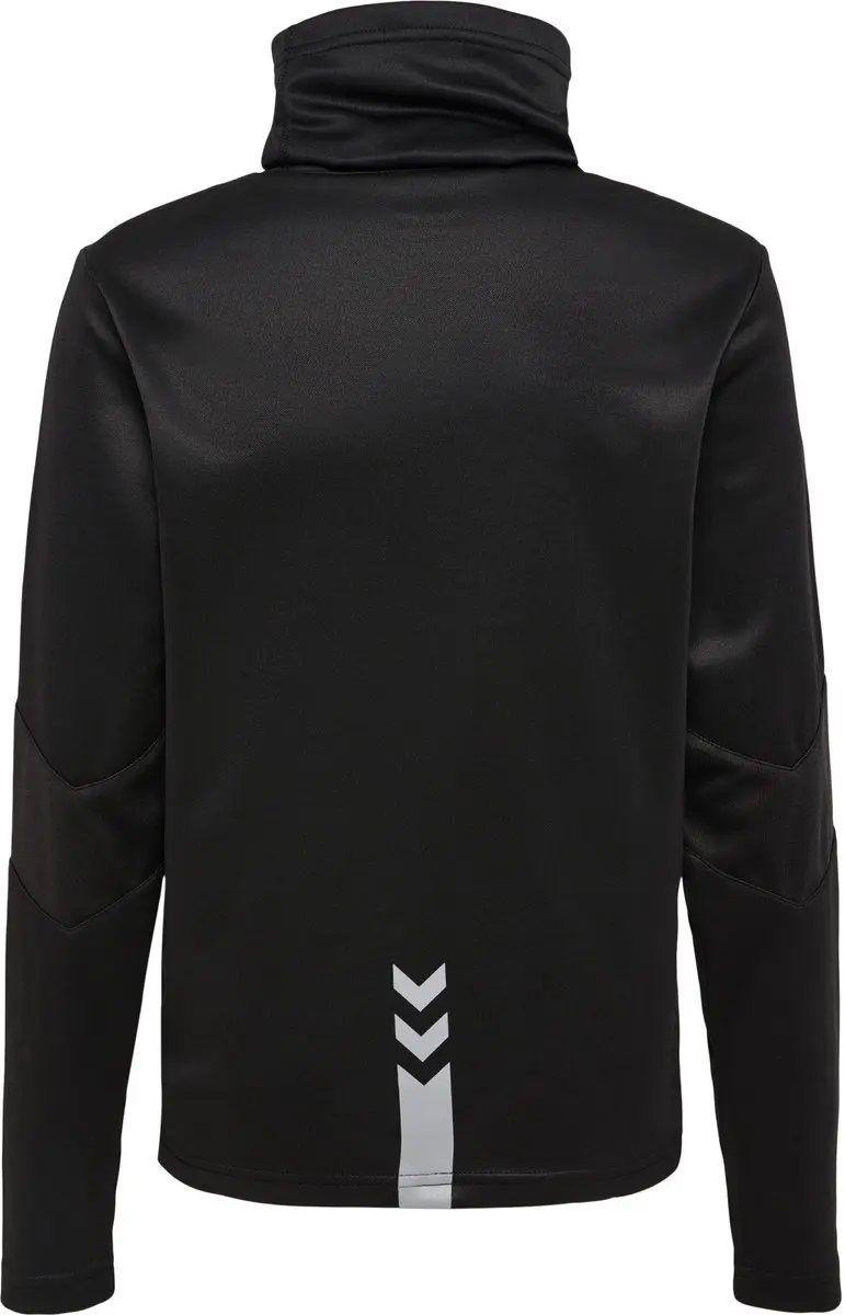 Hummel Active Winter Crew Sweat Kids 164 - Zwart - afbeelding 3 van 6