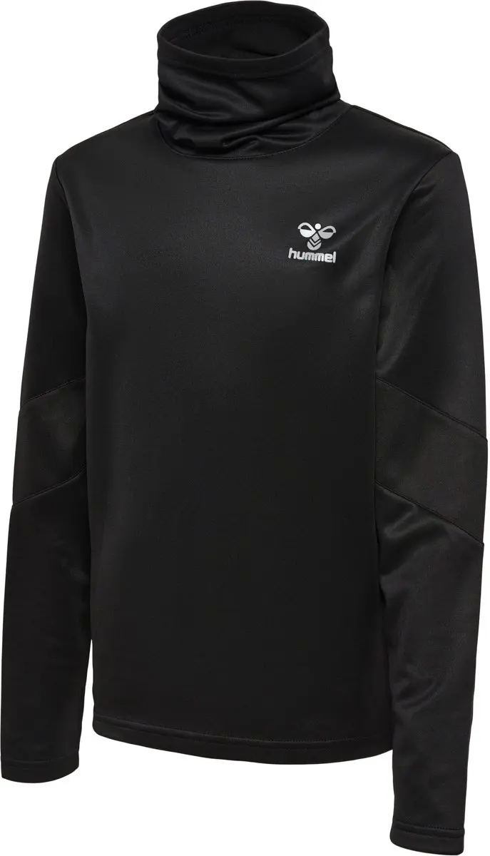 Hummel Active Winter Crew Sweat Kids 164 - Zwart - afbeelding 2 van 6