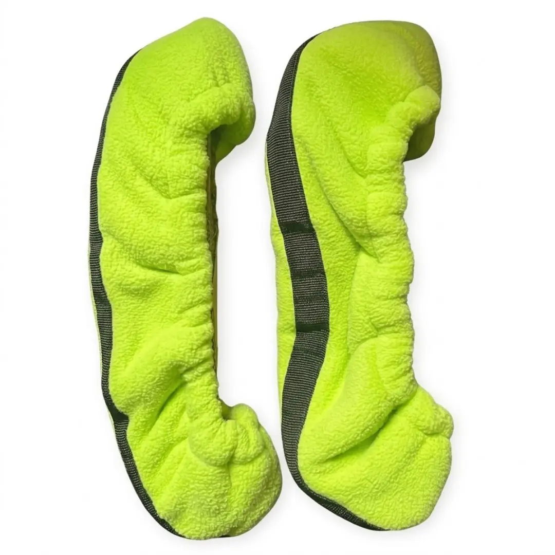 Groen schaatsbeschermers maat M dames heren
