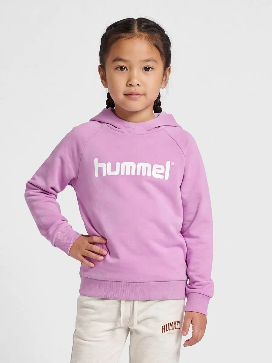 Hummel Hmlgo Kids Logo Hoodie - Orchid