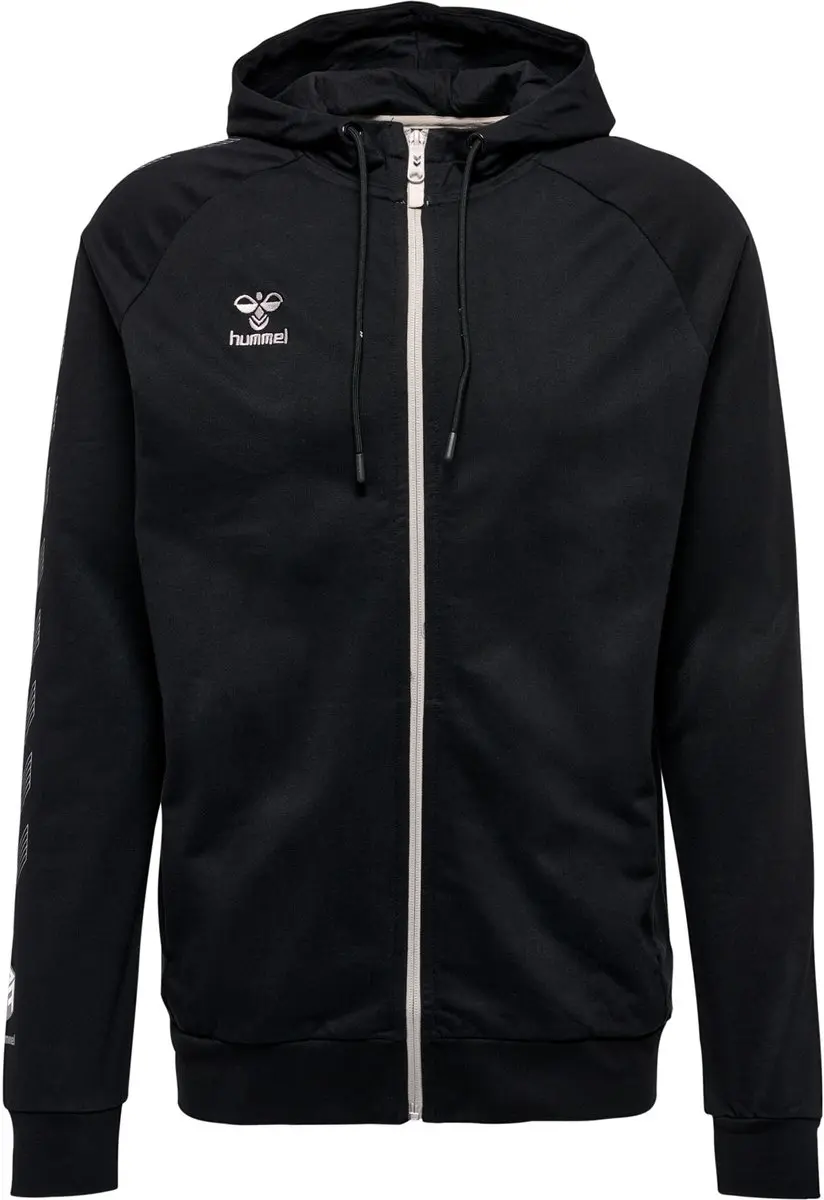 Hummel Move Grid Zip Hoodie Dames - Zwart - afbeelding 4 van 6