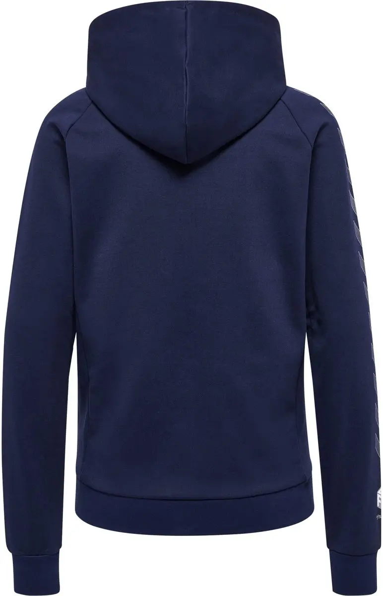 Hummel Move Grid Zip Hoodie Dames - Zwart - afbeelding 6 van 6
