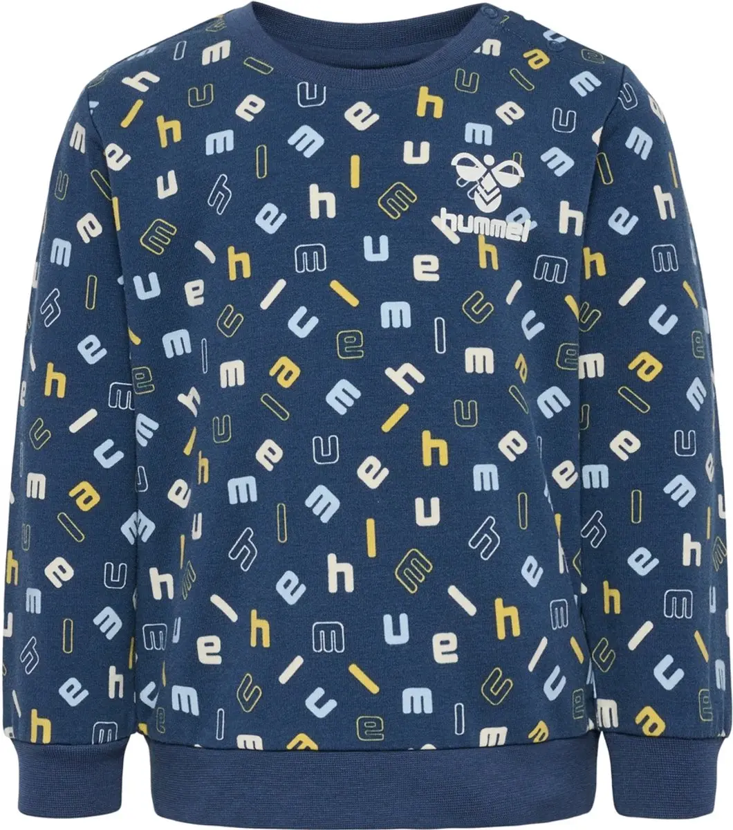 Hummel Happy You Kindersweatshirt - Sargasso Sea - afbeelding 2 van 6
