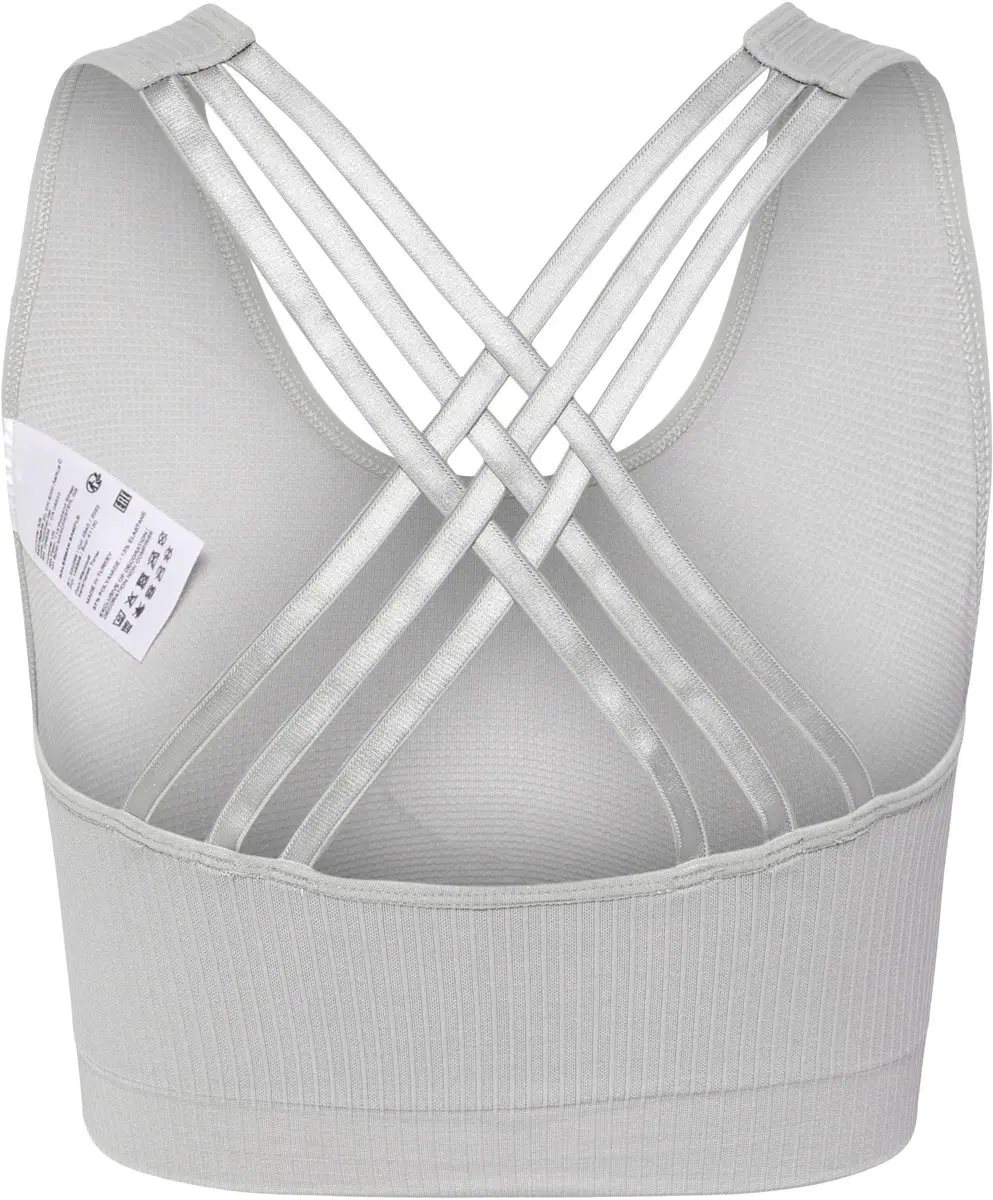 Hummel Mt Rest Naadloze Sporttop - XS - Paloma - afbeelding 3 van 6