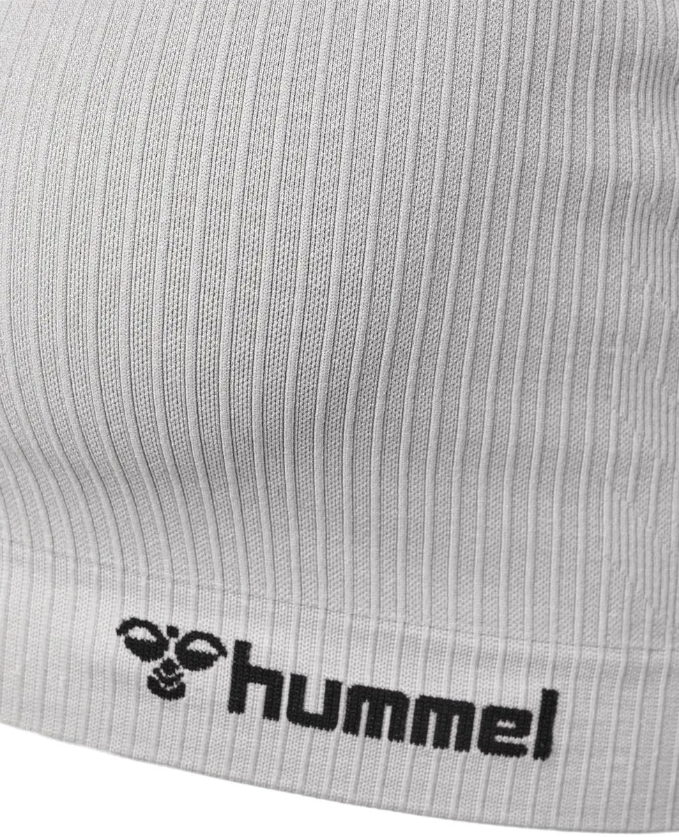 Hummel Mt Rest Naadloze Sporttop - XS - Paloma - afbeelding 2 van 6