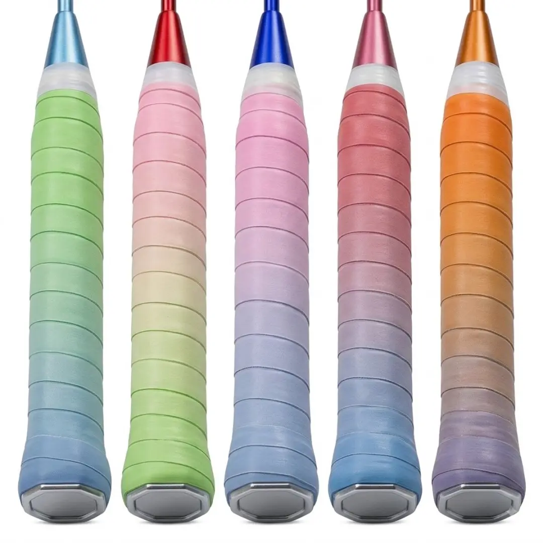 Meerkleurige badminton en tennis grip unisex