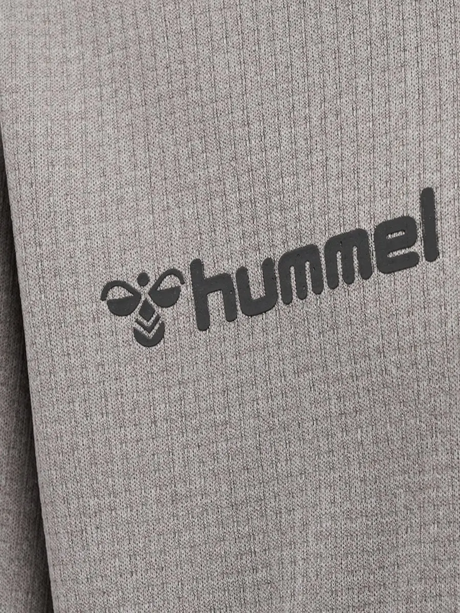 Hummel Authentic Kids Poly Hoodie - Grijs melange - afbeelding 4 van 4