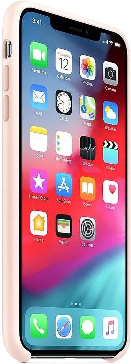 Apple iPhone XS Max Siliconen Back Cover - Roze MTFD2ZM/A