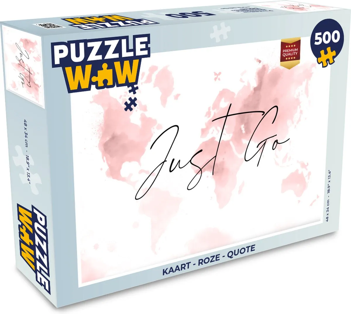PuzzleWow Quote Legpuzzel 500 Stuks
